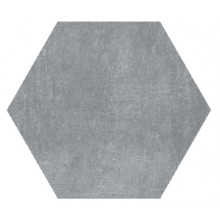 Шестигранник Цемент Темно-серый 300x260 Hexagon